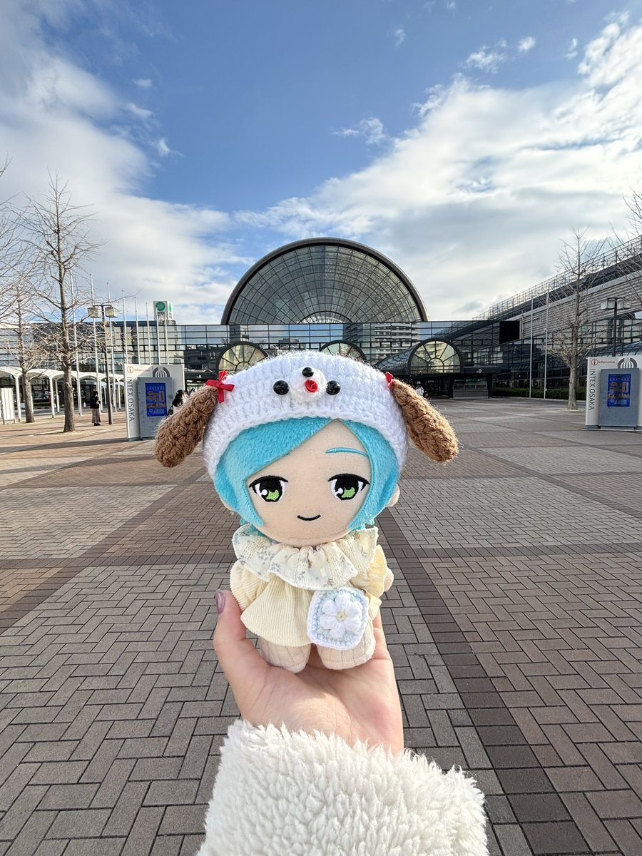 スラタイ最終日の参戦服🐶
ハルさんとちみさんからお迎えしたお召し物で参戦です🫶