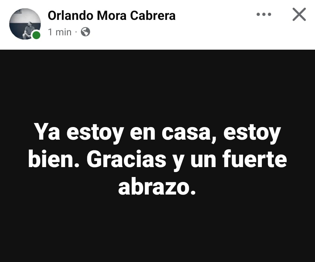 Orlando ya está en casa