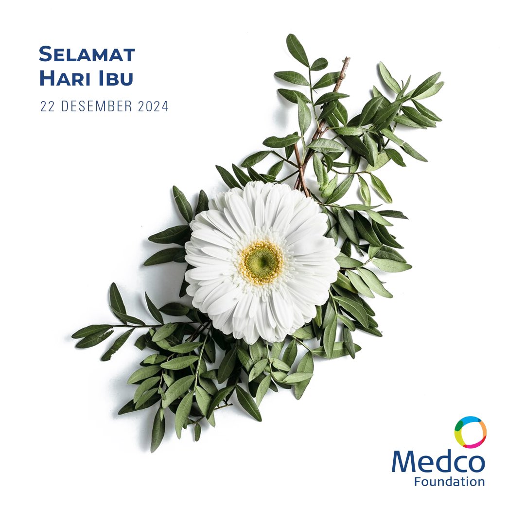 MedcoFound's tweet photo. Ibu, semoga dirimu selalu diberkati dan kebahagiaan selalu menyertaimu. Terima kasih Ibu. Selamat Hari Ibu 🌼🌸🌺💛🩷❤️

#selamathariibu #medcofoundation https://t.co/SsjgKS5JAj