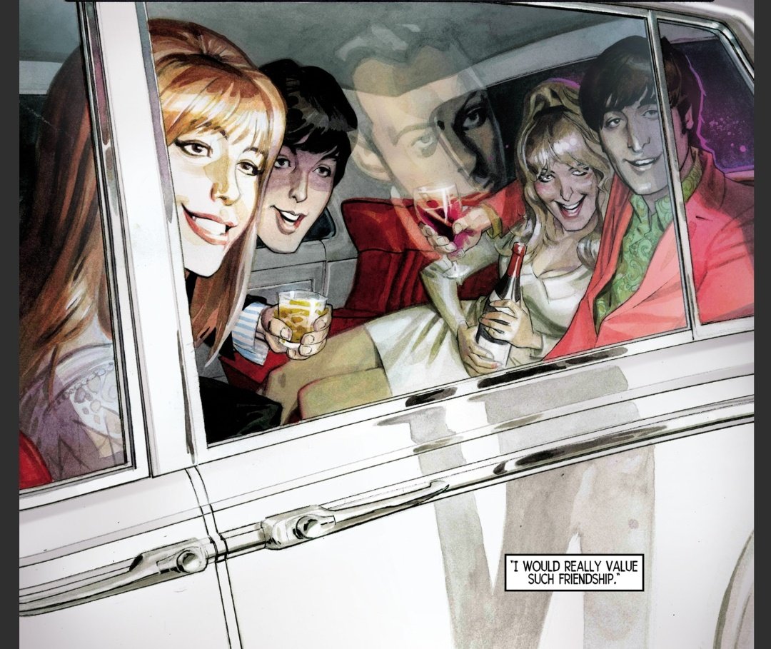 yourbelovedsaki's tweet photo. Oh so that's what that panel from the fifith beatle comic was a reference to !! (I think) https://t.co/oWJ5XnMgDQ