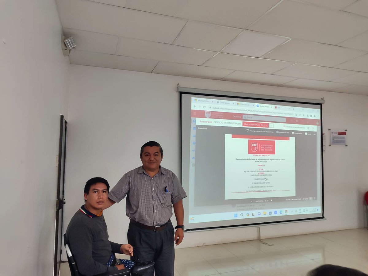 Hoy concluyó el Foro Científico UBE 2024 con la participación de nuestra carrera: Ingeniería Eléctrica

#IngenieríaEléctrica 
<a href="/ElectricidadUBE/">Ingeniería Eléctrica UBE</a>
<a href="/UbeEcuador/">UBE | Universidad Bolivariana Del Ecuador</a>
<a href="/ElectricaQuito/">Empresa Eléctrica Quito</a>
<a href="/WellingtonMali4/">Wellington Maliza</a>
<a href="/Caces_Ec/">CACES</a>
<a href="/Educacion_Ec/">Ministerio de Educación, Deporte y Cultura</a>
@angelperezpazm 
#Educación #Durán #LaUniversidadParaTodos