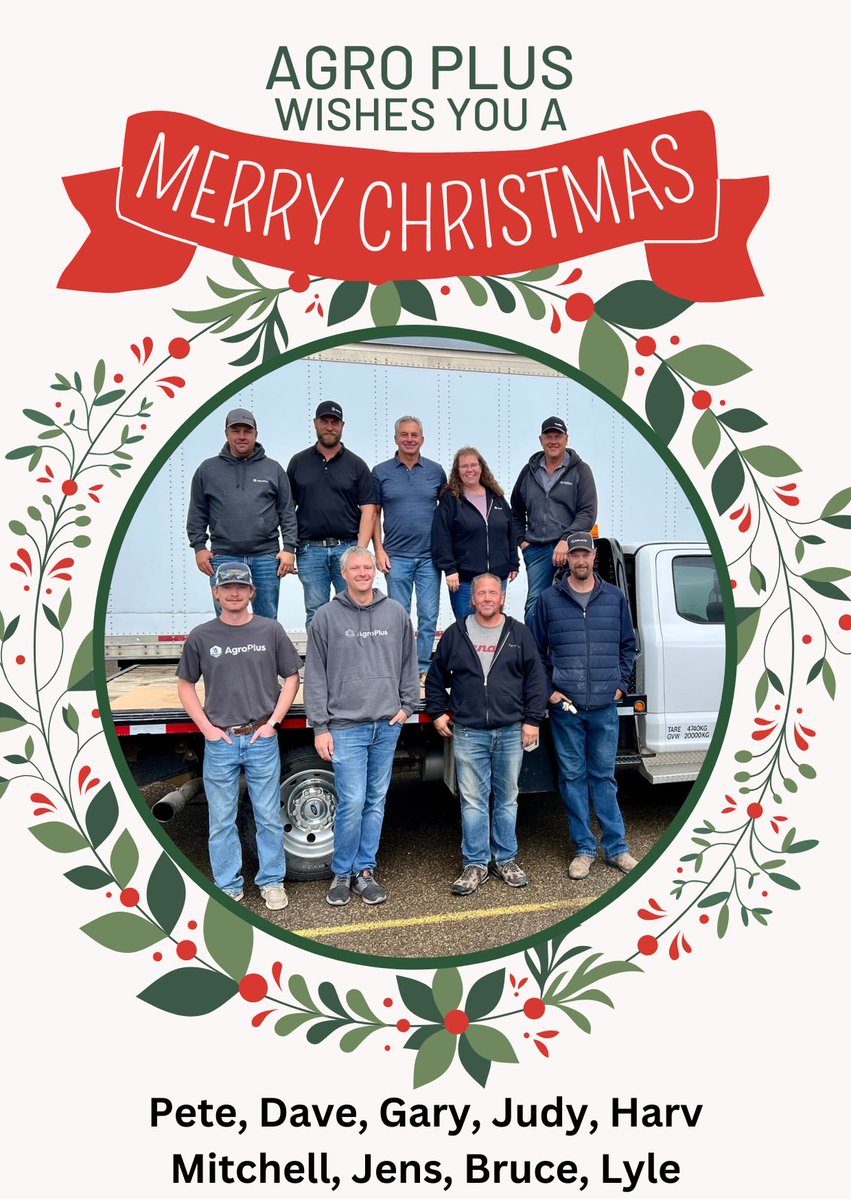 Merry Christmas AgroPlus Customers.Thanks for all your support again this year .