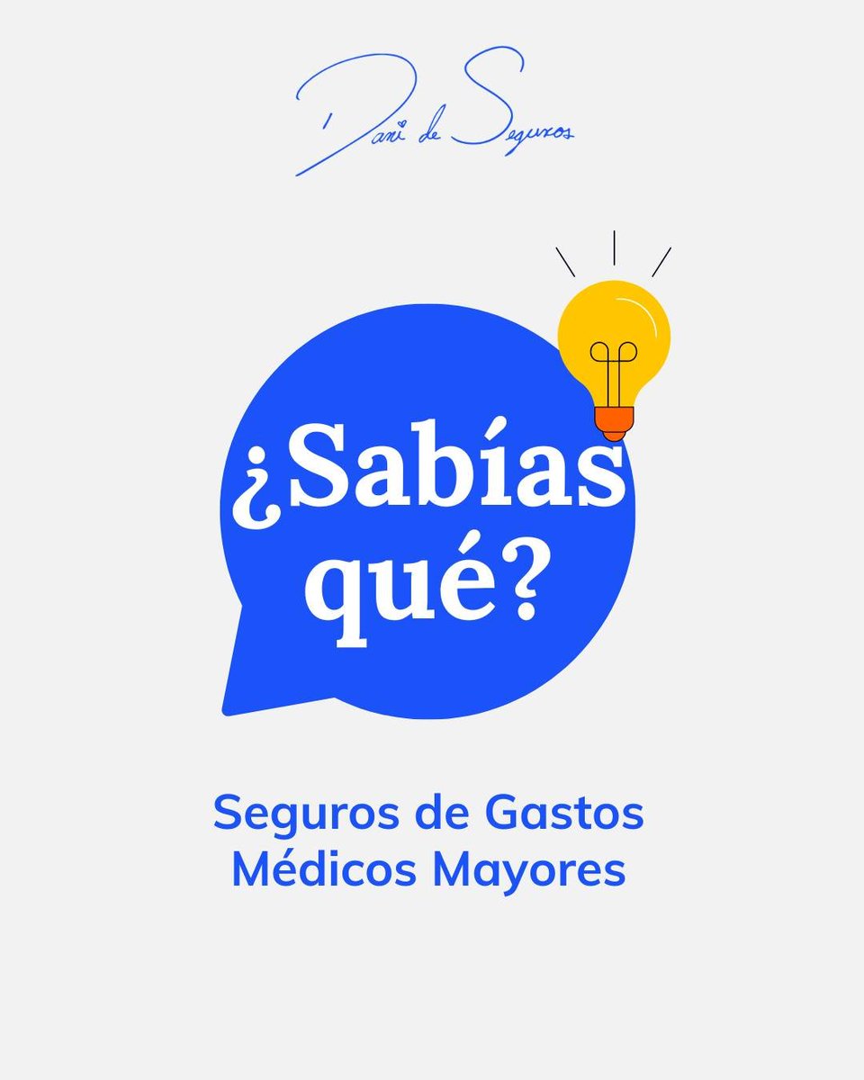 danideseguros's tweet photo. Descubre más sobre el mundo de los seguros con este “¿Sabías qué?” sobre los seguros de gastos médicos mayores. 🏥 🔒 https://t.co/GnQz7q9rEN
