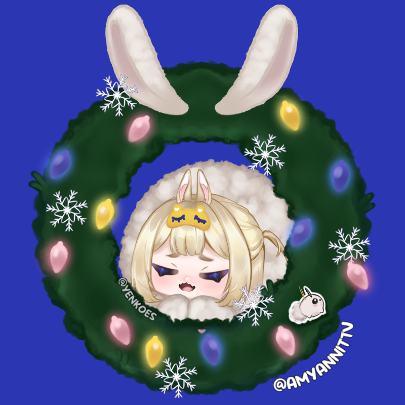 amYanniTTV's tweet photo. Finished my secret santa art for @yenkoes event + wanted to take time to show gratitude #yenillust #yannart

Happy Holidays 🩷 https://t.co/gQQ2CwIsHW