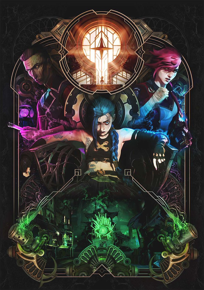 AniNewsAndFacts's tweet image. Multiple New "ARCANE" spinoffs are currently in development.

Some are based on completely new characters from League of Legends, and others are a continuation of ‘Arcane'.