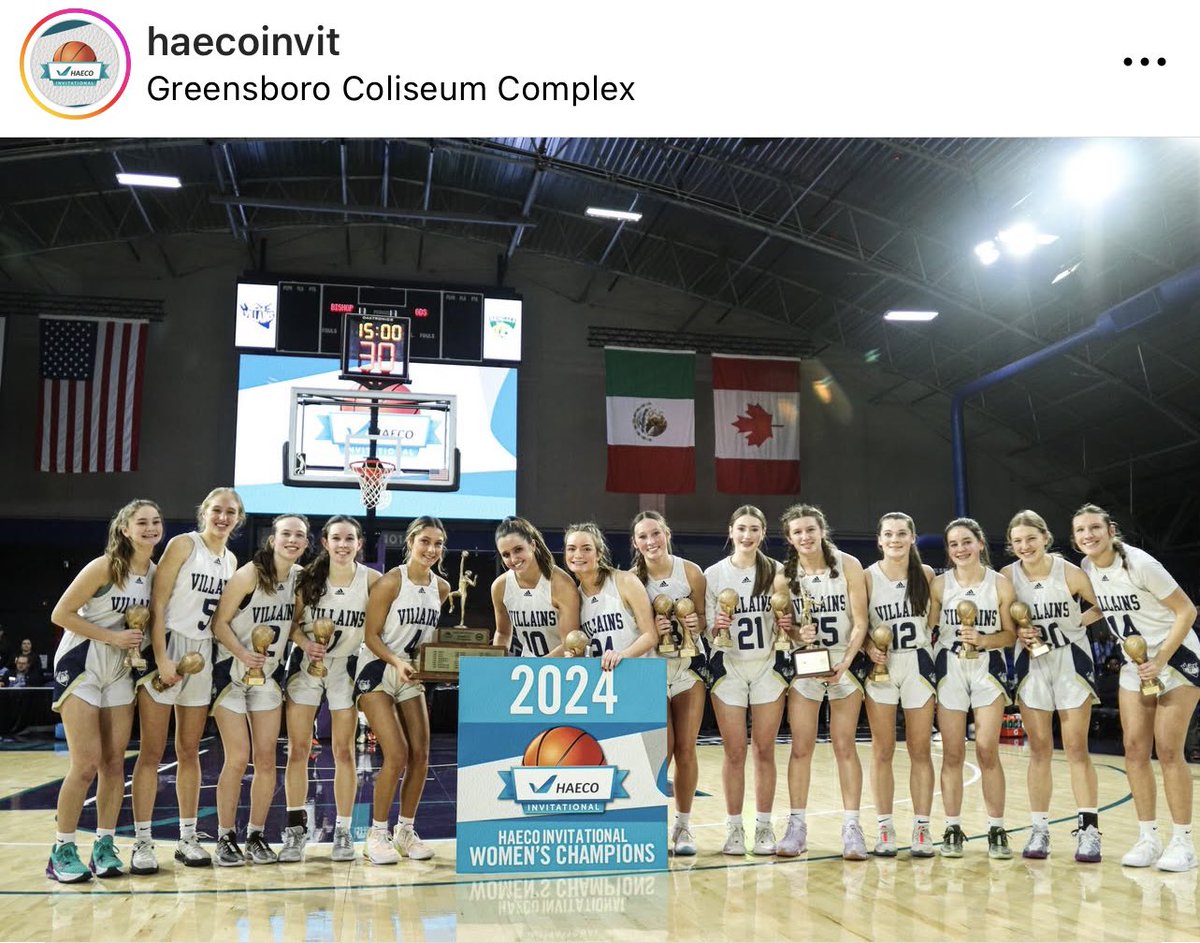Bishop McGuinness Varsity Lady Villains tweet media
