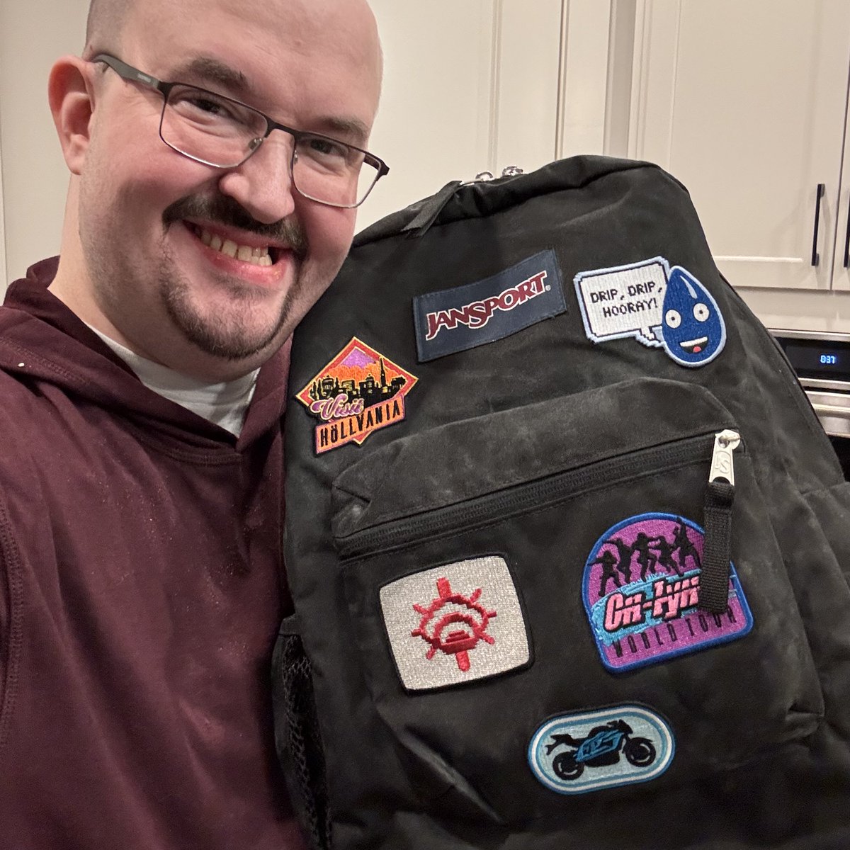 jansport backpack with pins SuperBreak Plus Laptop Ready  Includes an internal padded sleeve that fits 15 Counselor 2025 Promotional Product of