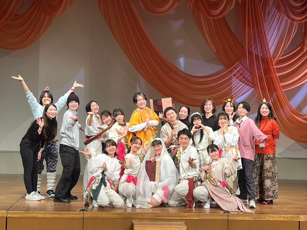 【ご観劇ありがとうございました】

#マジゲキ 〜まじめに演劇を上演する場〜
高校生とつくるインド神話『ラーマーヤナ』

昨日(12/21)、無事終演いたしました！
全席完売に加え、立ち見のお客様までご来場いただくことが出来ました🥳

みなさま、ご来場いただきありがとうございました！