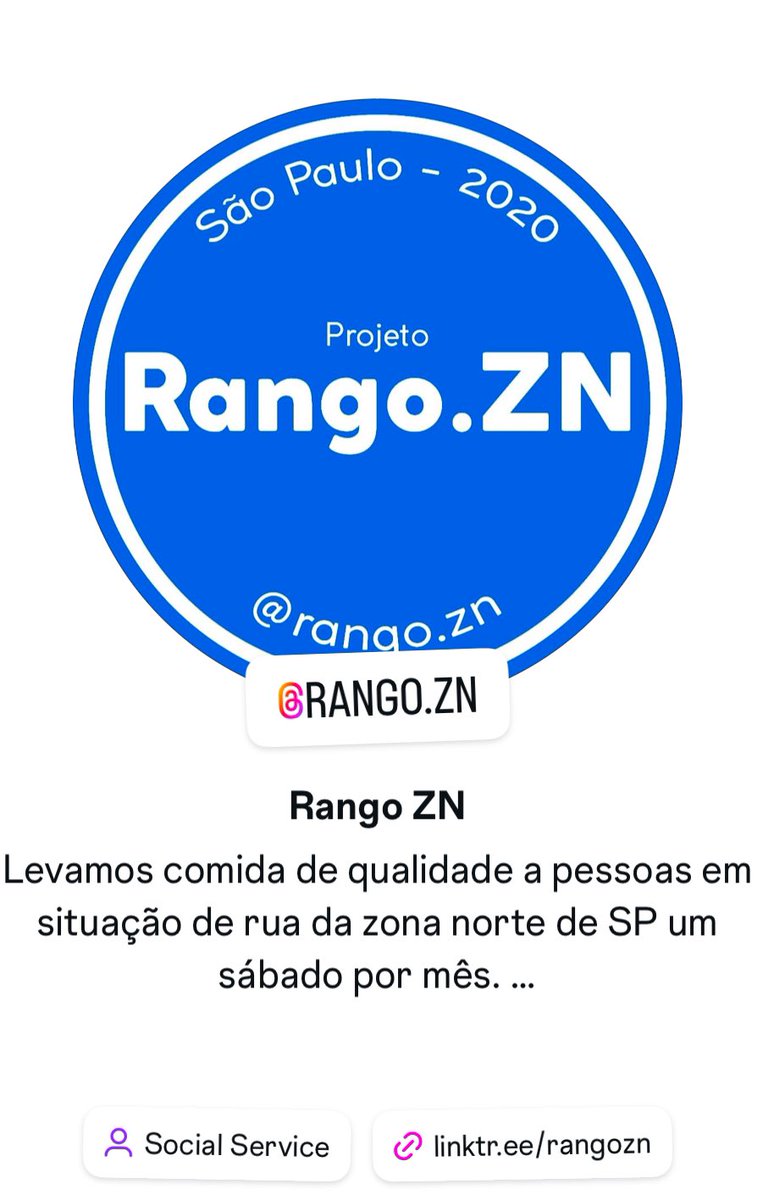 ✨Segue a gente lá na rede vizinha ✨

Por lá vocês conseguem acompanhar como foi a ação de hoje, um spoiler… foi cheia de amor, comida fresquinha e muitos abraços 💙🥹