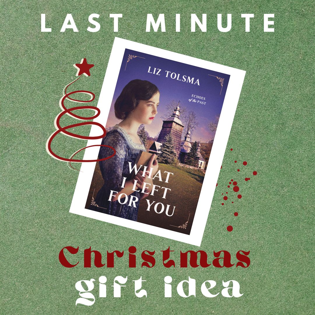 Do you need a last-minute gift idea? How about sending the reader on your list the ebook version of What I Left for You. It’s loosely based on the author’s own family history. amzn.to/3BBfhTU