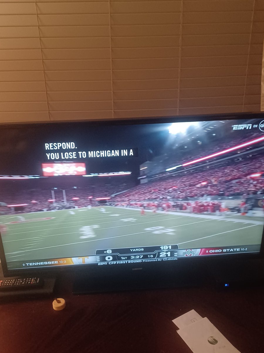 It looks like Tennessee doesn't belong on the field. So much for a good game.