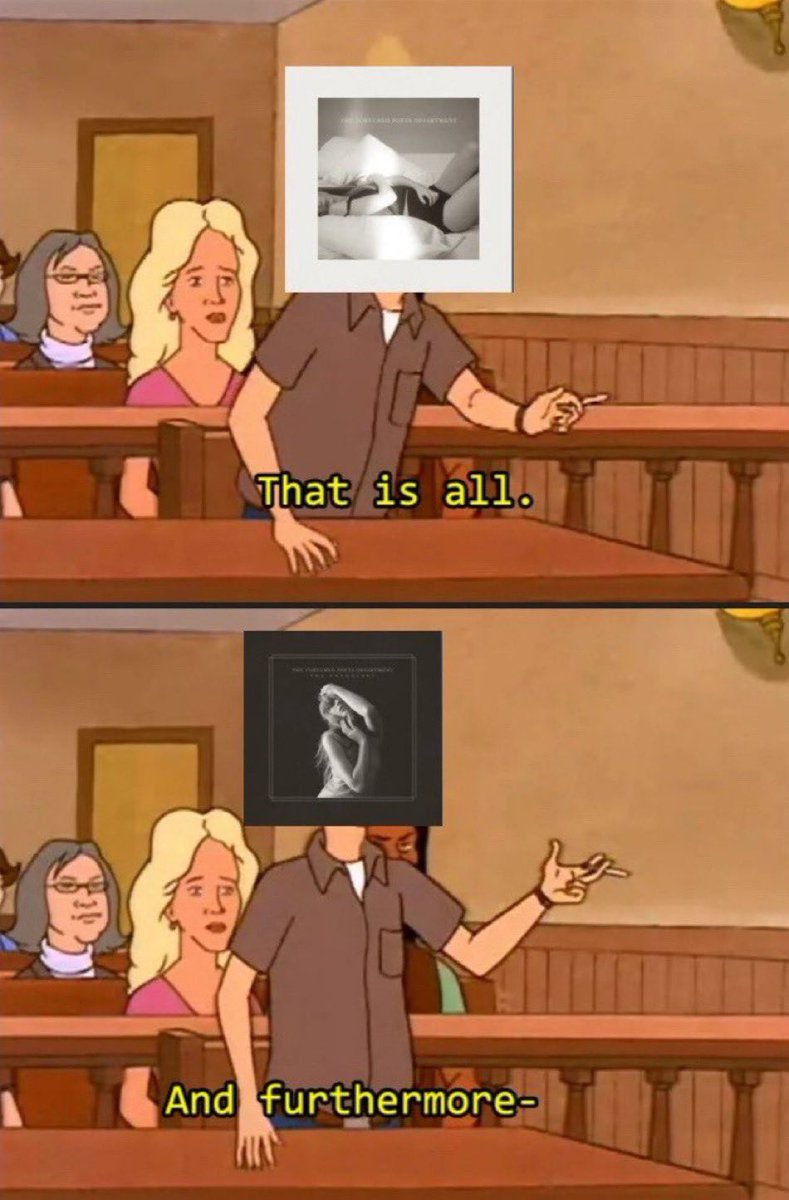 giftedswifted's tweet image. This was the gag of the year