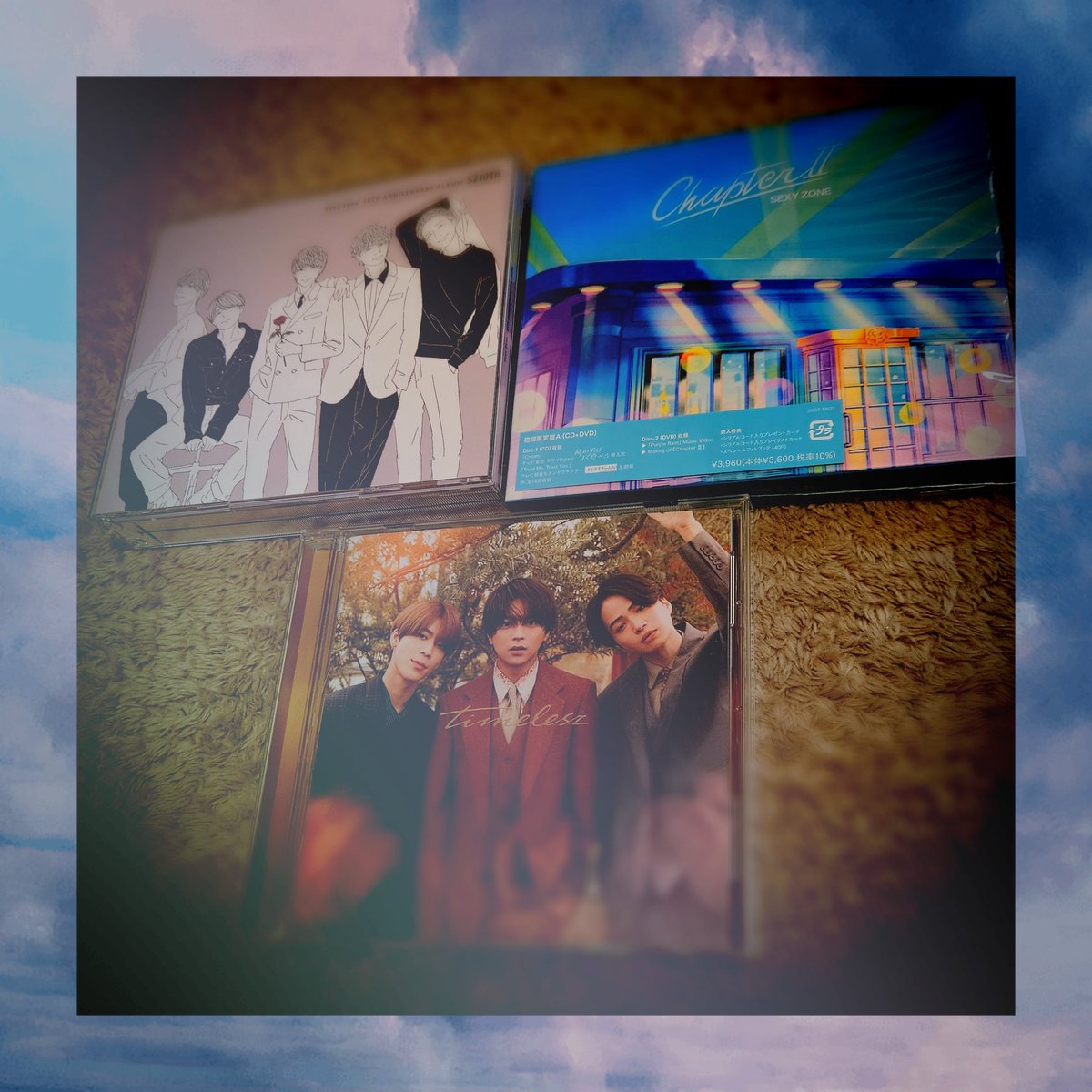 Y_PinkiiST's tweet photo. 『Anthem』『Purple Rain』『人生遊戯』『RIGHT NEXT TO YOU』全部YouTubeとかで曲知ってはいたけど。タイプロを観て、より楽曲の良さに気付けたよね🥺🌹⏳✨
#timelesz_project
#ネトフリでタイプロ
収録されてるアルバム。。。結局全部お迎えした🫣
...𝑾𝒆𝒍𝒄𝒐𝒎𝒆 𝑴𝒚 𝑯𝒐𝒎𝒆🏠✨(笑) https://t.co/a6kDCMfpYQ