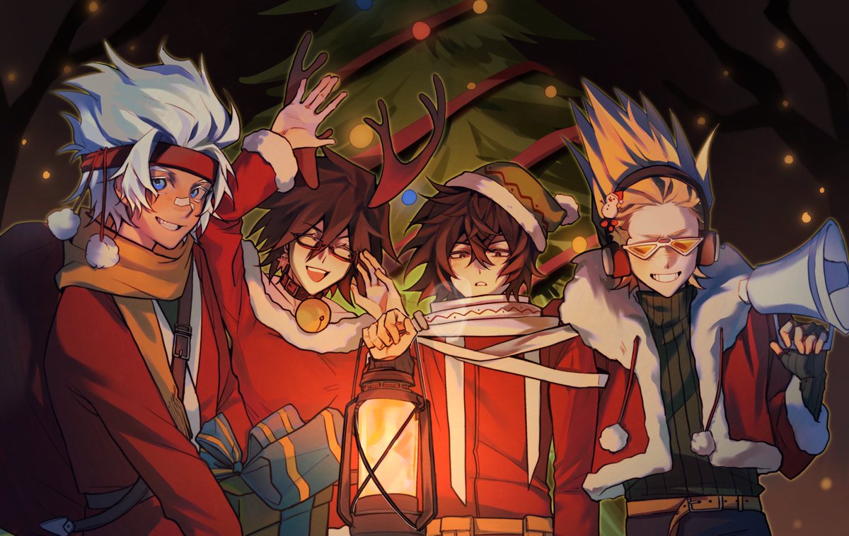 Merry Christmas in advance!
#mha #ShirakumoOboro #KayamaNemuri #AizawaShouta #YamadaHizashi