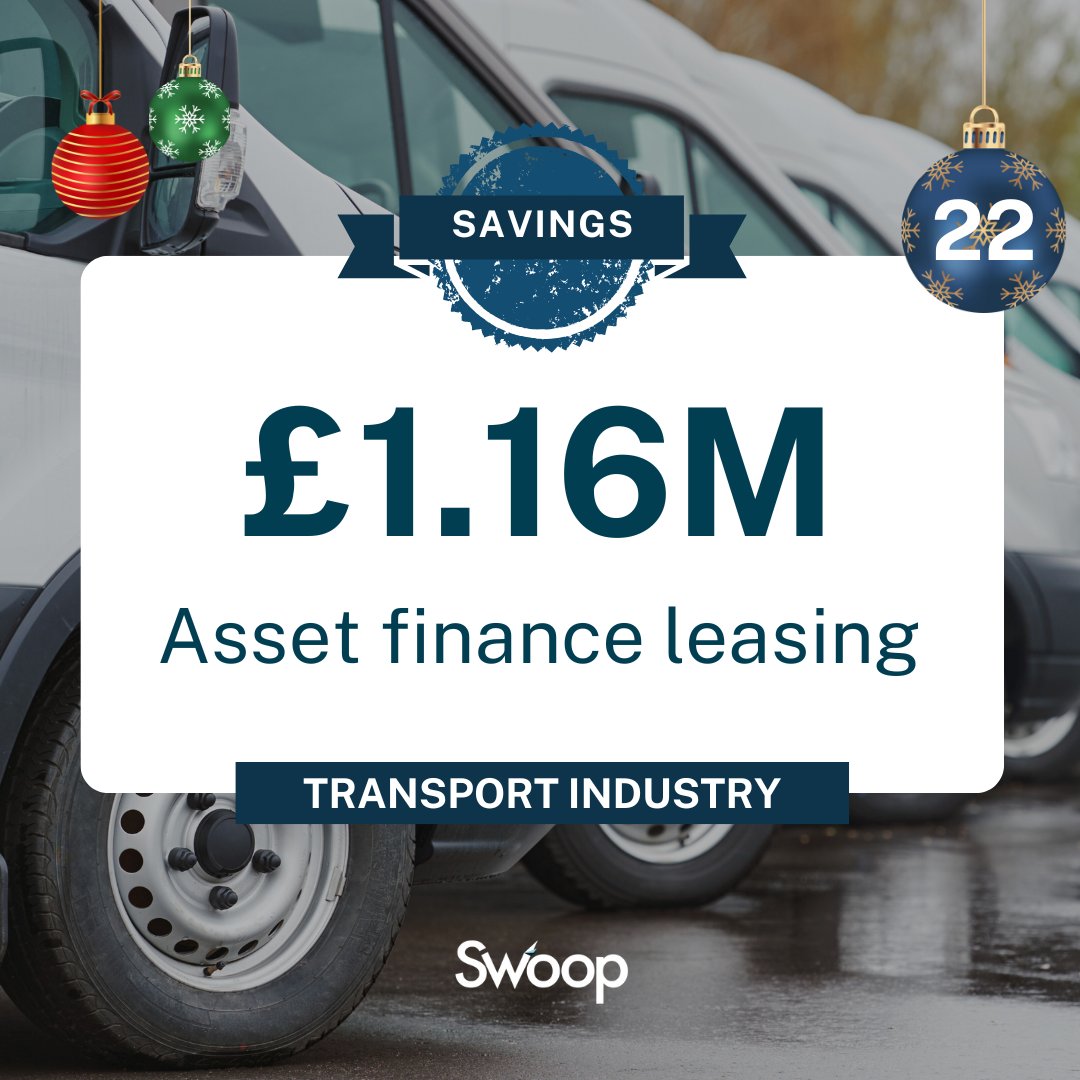Holiday Deal Celebration!
This festive season, we helped a transportation company secure £1,155,524 in asset finance, saving them from closure and rebuilding their banking relationship. With our support, they’re back on track. Ready to thrive? Let’s chat: bit.ly/41JwKUQ