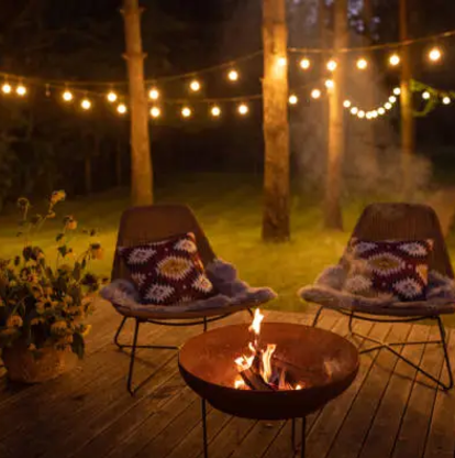 haven51737's tweet photo. Firepit nights under the stars? Yes, please! 🌌🔥 Relax in modern chairs, with string lights swaying between palm trees. 🌴✨ Your dream outdoor space is here.
🛒 Shop now: https://t.co/NwcCE8R4SJ
#CozyNights #OutdoorDecorGoals #FirepitVibes #StringLightMagic #OutdoorDecorHaven https://t.co/arHXXTlltD