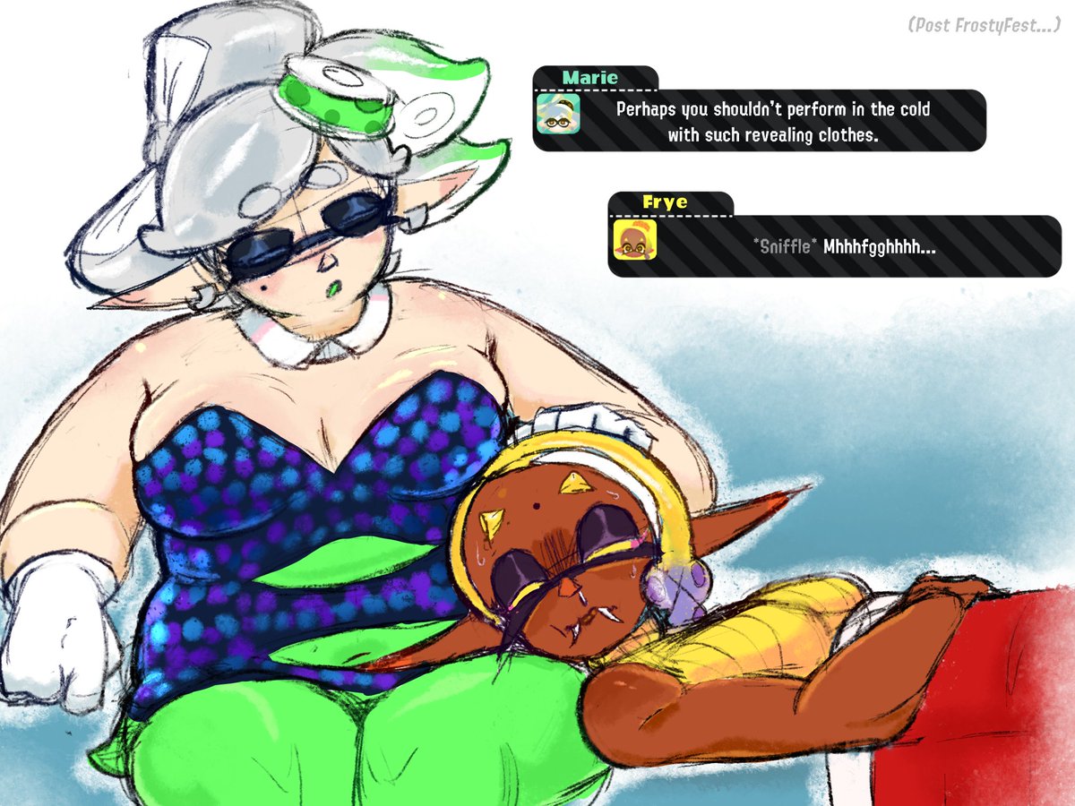 Sm0lBe4n's tweet image. Post FrostyFest woes...