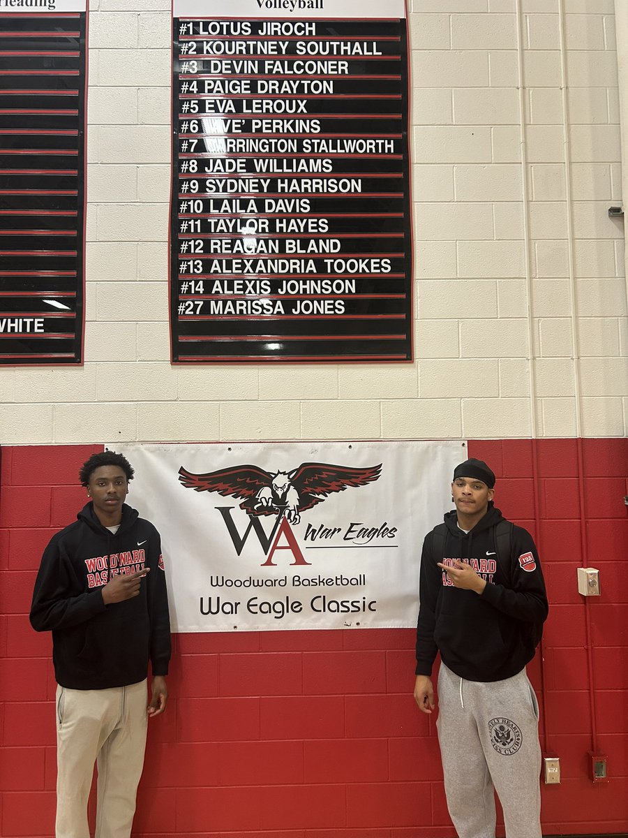 WoodwardBBall's tweet photo. Paget Gym
Woodward Academy 61
Eagles Landing 29
Zac Foster lead the way with 24. Payton Waites had 15.
Congrats to Zac for reaching 1000 career points!!!!
Game Over.
#WECLASSIC #WABASKETBALL #BOYSBASKETBALL #HIGHSCHOOLBASKETBALL https://t.co/gPXP7aJMnc