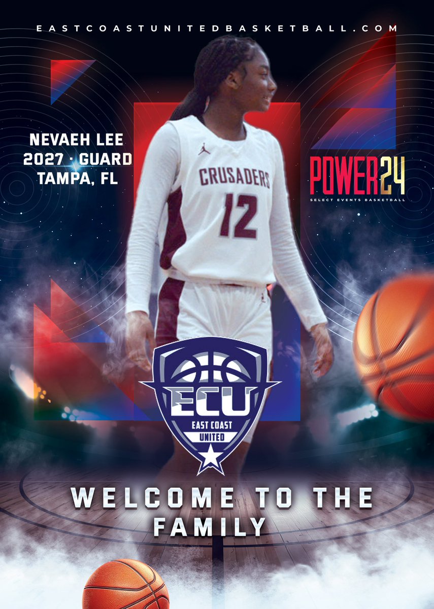 eastcoastunited (@ecunitedbball) on Twitter photo We would like to welcome one of the top ‘ 27 Guards in Florida to the ECU Fam. She was out with a minor injury last summer but she’s prepared and ready to have a breakout summer. <a href="/PGHFlorida/">Prep Girls Hoops Florida</a> <a href="/ASGRHoops/">ASGR</a> <a href="/BrandonClayPSB/">B r a n d o n C l a y</a> <a href="/SCAGBB/">Seffner Christian Academy Girls Basketball</a> We would like to welcome one of the top ‘ 27 Guards in Florida to the ECU Fam. She was out with a minor injury last summer but she’s prepared and ready to have a breakout summer. <a href="/PGHFlorida/">Prep Girls Hoops Florida</a> <a href="/ASGRHoops/">ASGR</a> <a href="/BrandonClayPSB/">B r a n d o n C l a y</a> <a href="/SCAGBB/">Seffner Christian Academy Girls Basketball</a>