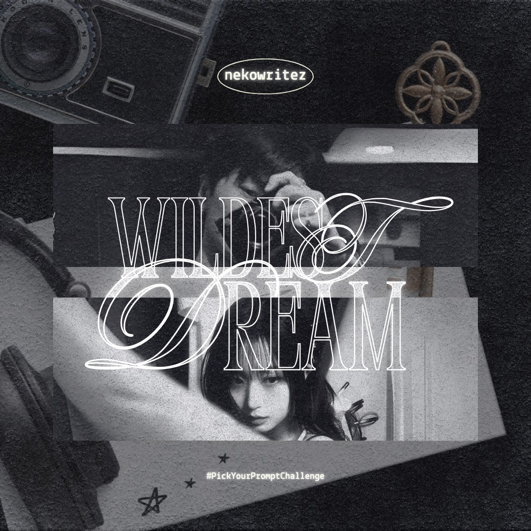 nekowritez's tweet photo. [Submission for #PickYourPromptChallenge]

#1 — 𝓦ildest 𝓓reams.
; a jongiebearz one-shot fanfic au! #jongiebearz

© nekowritez, 2024. https://t.co/tL0NamGMD3