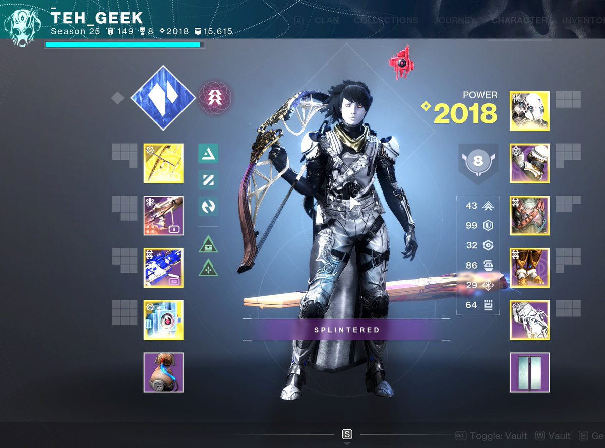 ausford99's tweet photo. My very first upload for #DawningFashion  !!
I forgot to turn off HDR so that's why they look weird lol
I know its been rough for @Bungie  and the @Destiny2Team  but I'm hopeful for the future and will never put this game down! https://t.co/TPq4ai9t8b
