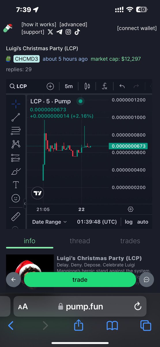 $LCP holding strong and some calls coming 

CLG3ykxNWhSqCAZBAaWQZ57CQ24ZJxc6tbhYy3ygpump

#crypto #btc #eth