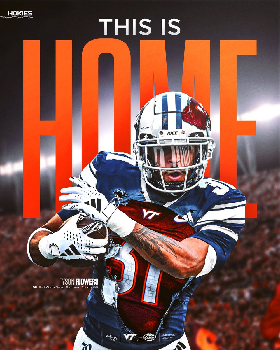 Committed! Let’s go Virginia Tech!