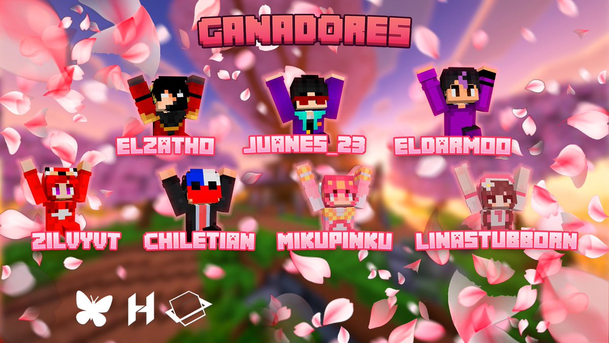 NionStudio's tweet image. Ganadores de Pétalos Traviesos 🌸Muchas Felicidades! Nos vemos en otra ocasión 👀