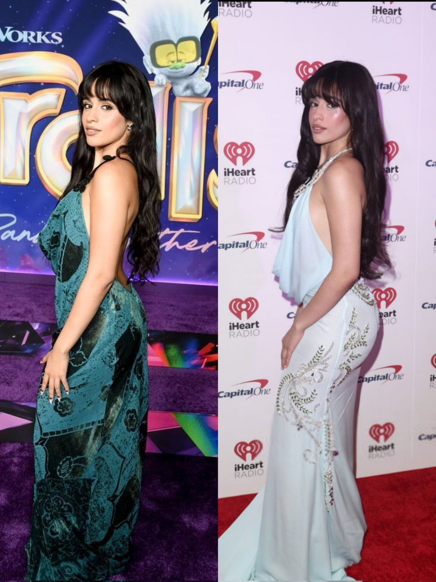 kcegallery's tweet image. camila cabello           camila cabello
      in 2023                         in 2024