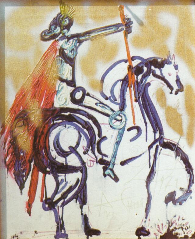 artist_dali's tweet photo. Trajan on Horseback, 1972 #artbots #dali https://t.co/z8K03ETsgg