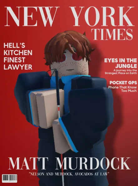 RobloxGazette1's tweet photo. Crystal Games' Matt Murdock is 29 years old.

[VIA: Discord]
#Roblox #Marvel #Daredevil https://t.co/EhLS7U4ejE