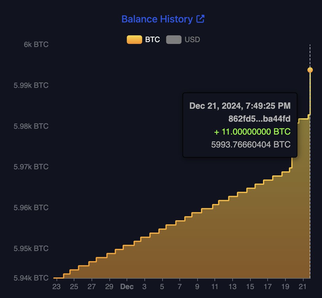 JUST IN: 🇸🇻 El Salvador bought another 11 #bitcoin worth over $1 million.
