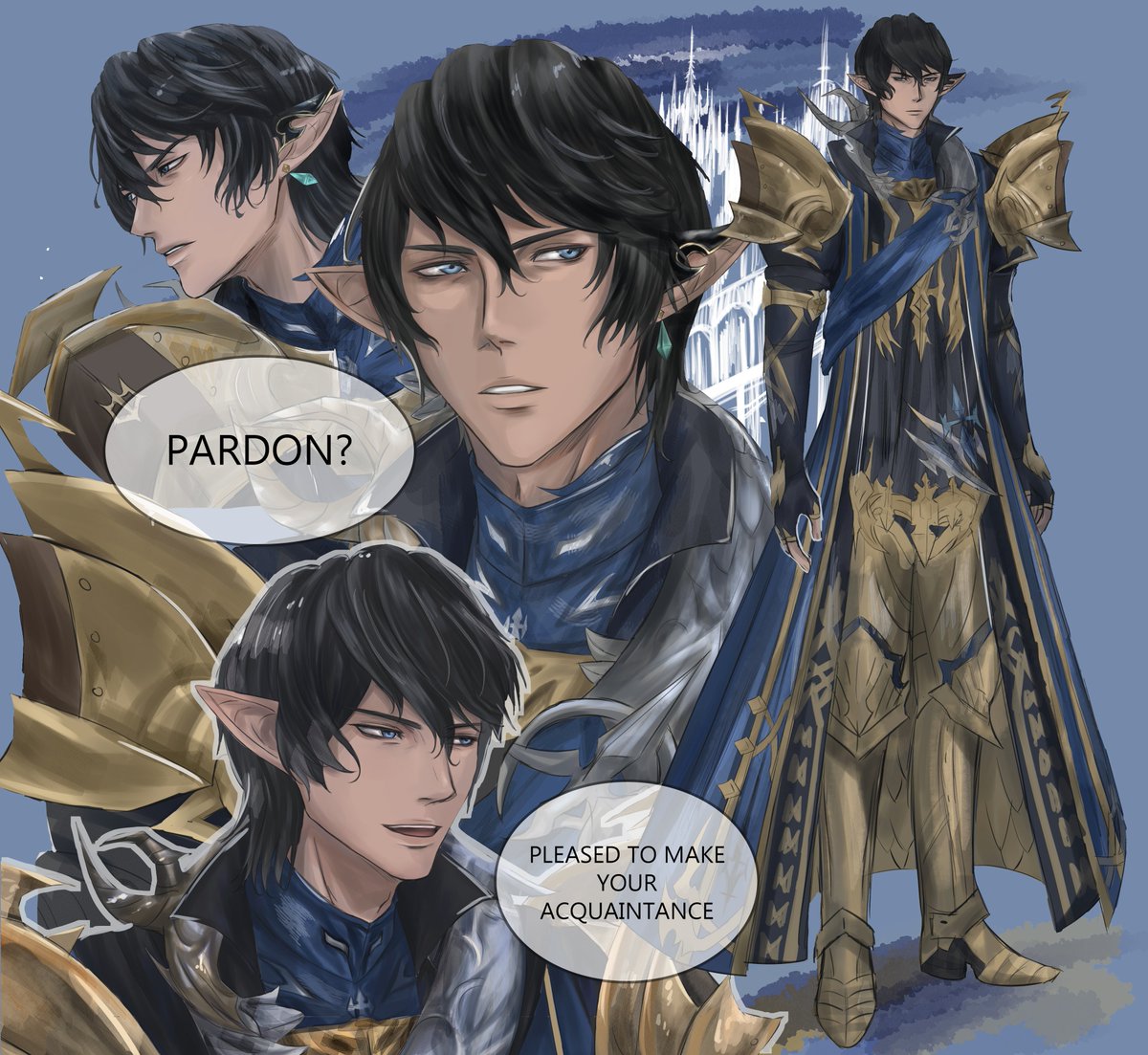 🔷 #FFXIV #Aymeric