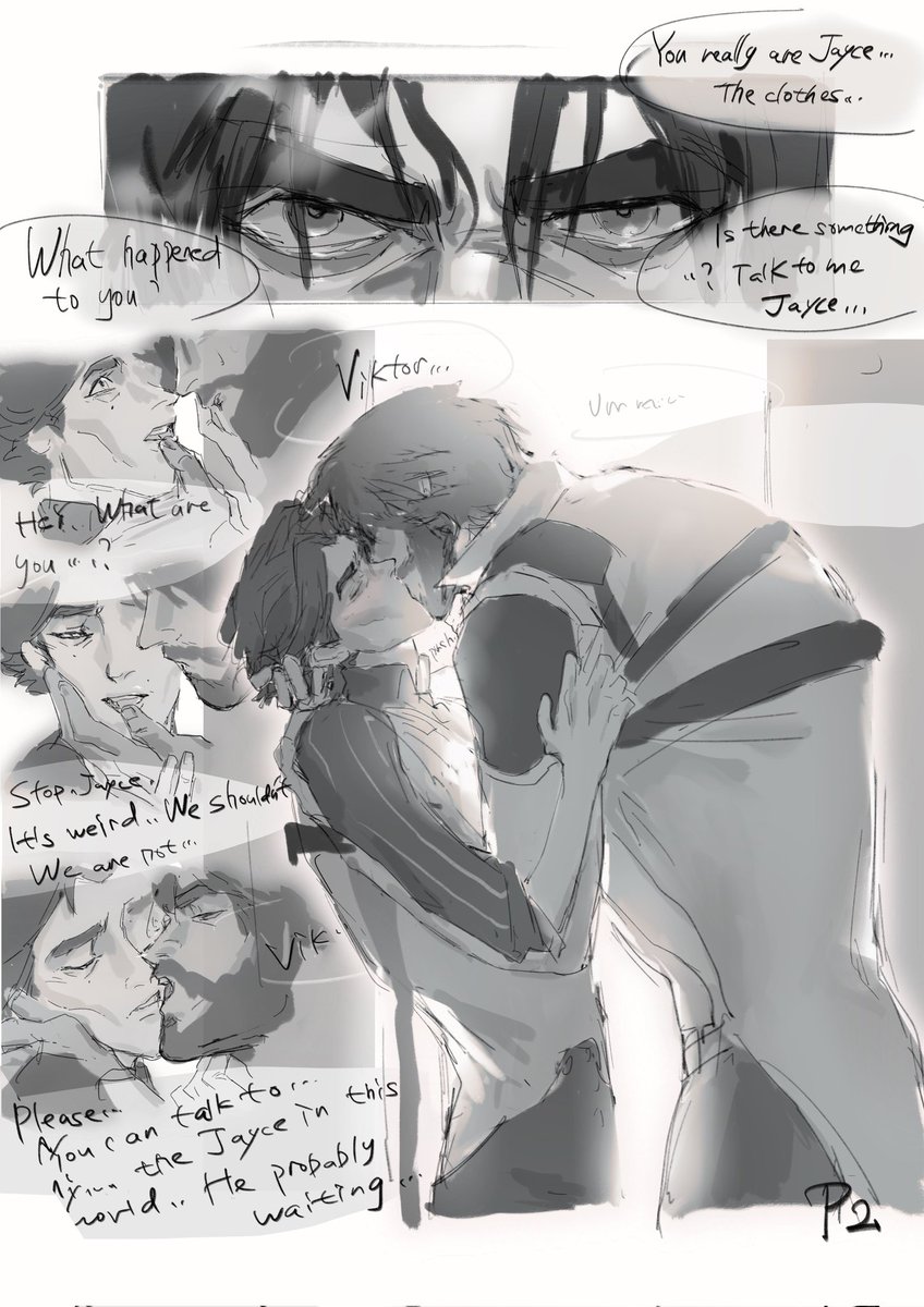 Feels wrong.Act1 (2/5)
jealous Jayce.
大号又被屏蔽了
小号发 想看到更多评论😢
#Arcane #jayvik
#Jayce #Viktor