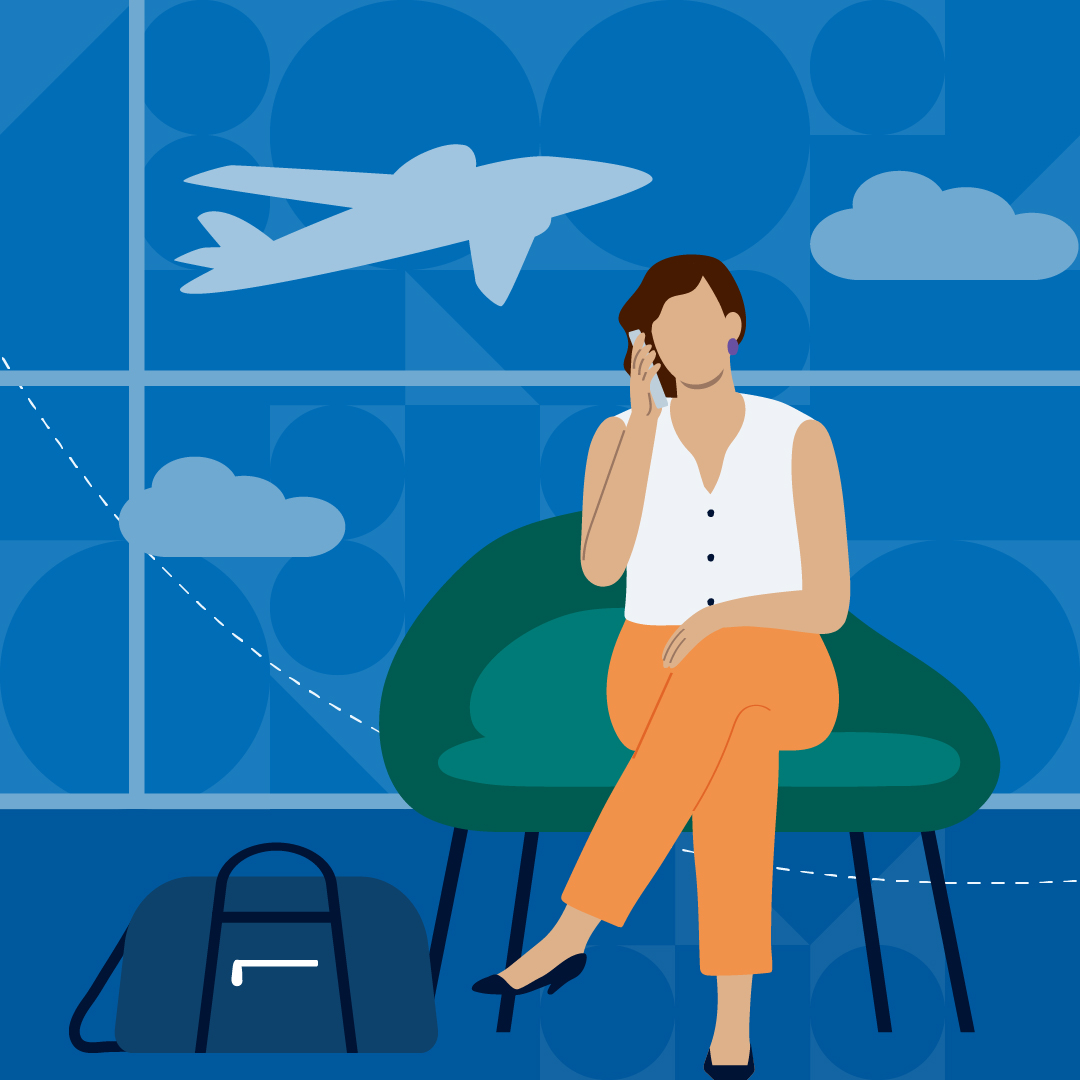 ASDGovAu's tweet image. Don’t let your guard down when travelling ✈ While you’re enjoying your holiday, cybercriminals are working hard to access your information. 

Visit our website to get our tips for travelling 👉 cyber.gov.au/protect-yourse…