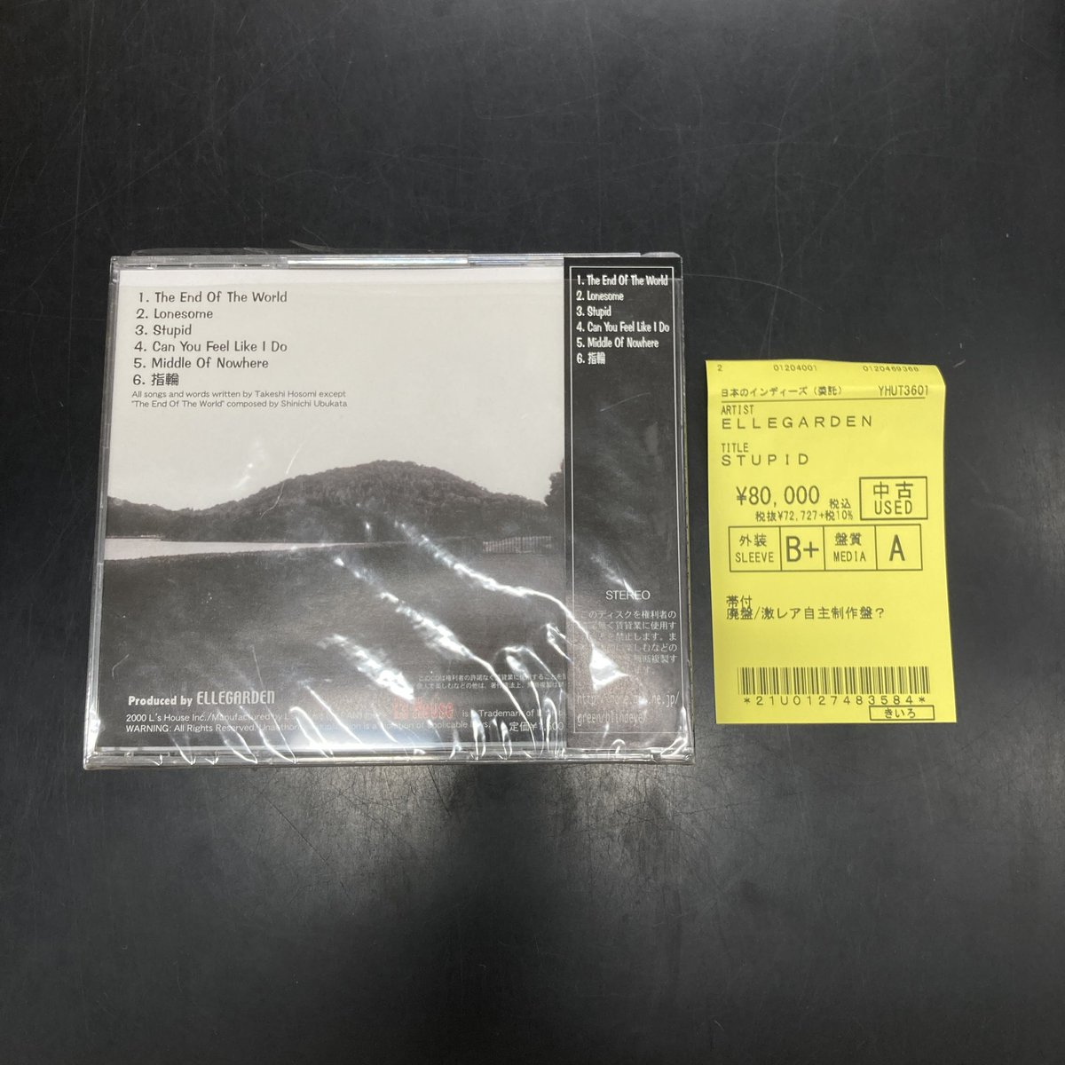 中古CD入荷情報💿】 ELLEGARDEN-STUPID 激レア自主制作盤を2点入荷