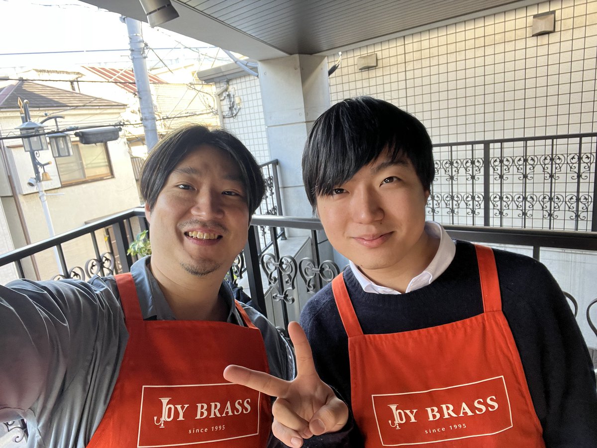 本日は、JoyBrassさんにて一日店長をやっております！遊びに来てください😆