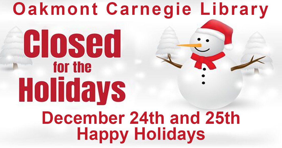 OakmontLibrary's tweet image. 