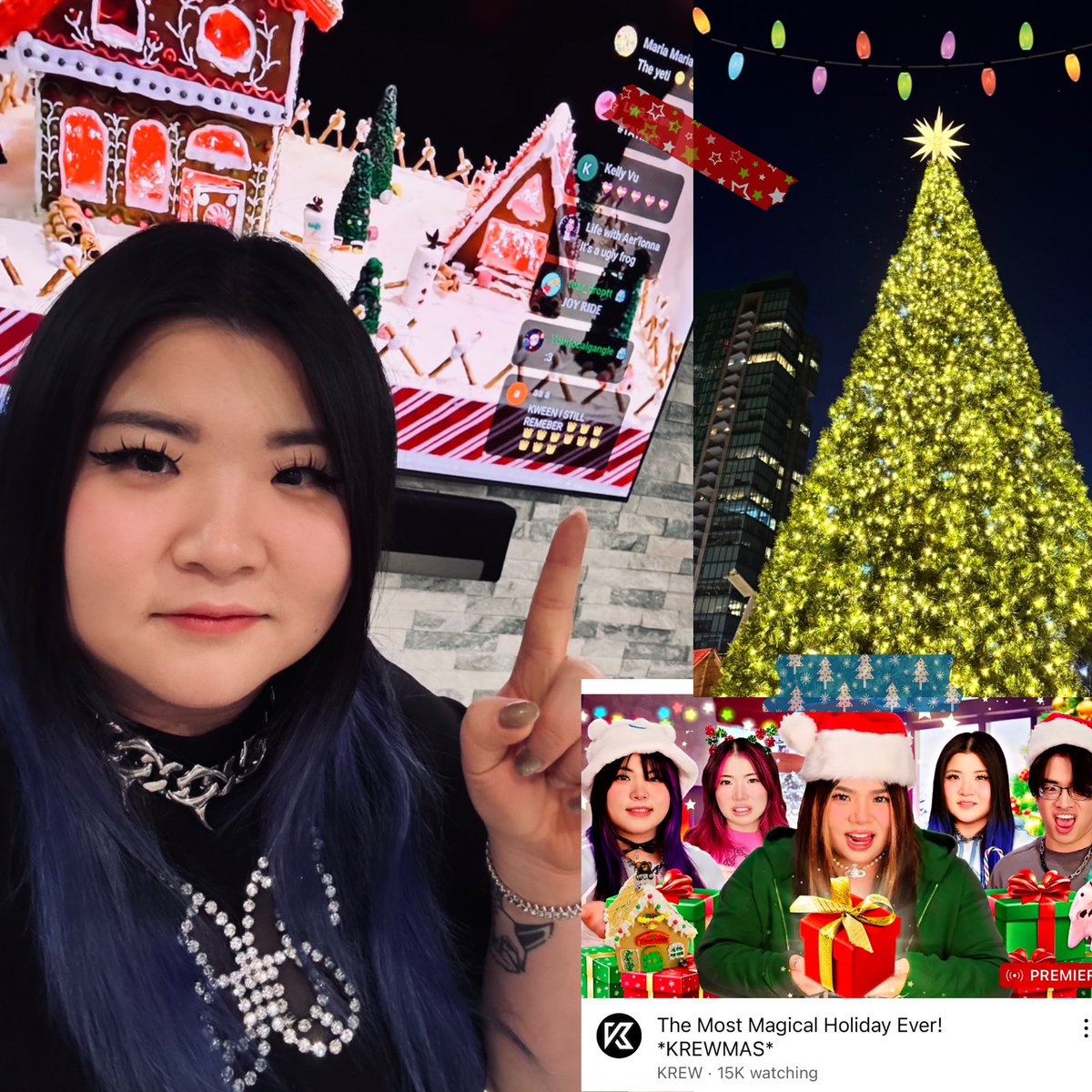 Thank you all for tuning in to KREWMAS! This was on of the longest vlogs I have ever edited. We’re super happy you guys enjoyed it so much! Love u KF!! 💙🖤