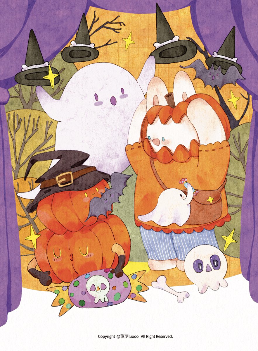 pineappleee67's tweet photo. Happy Halloween🐰🎃 https://t.co/bW5Y4EaKzG