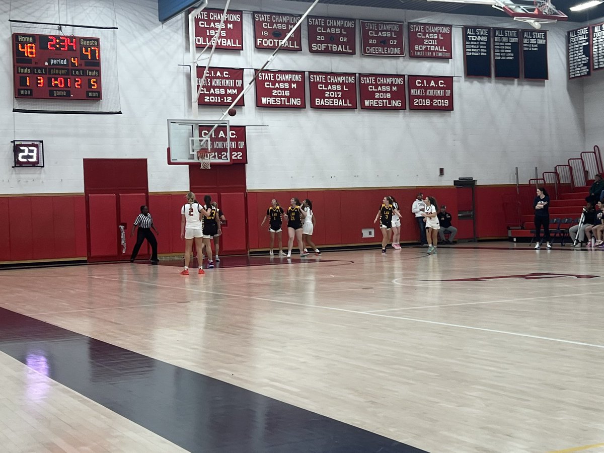 Great wins tonight from our boys and girls basketball teams. Go lions!