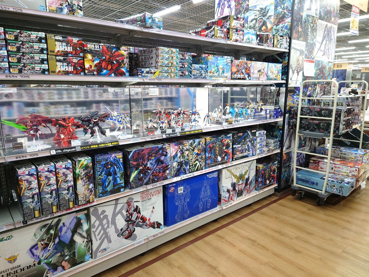 11時前後の在庫ですが、販売した #ガンプラ でまだ残っている商品も