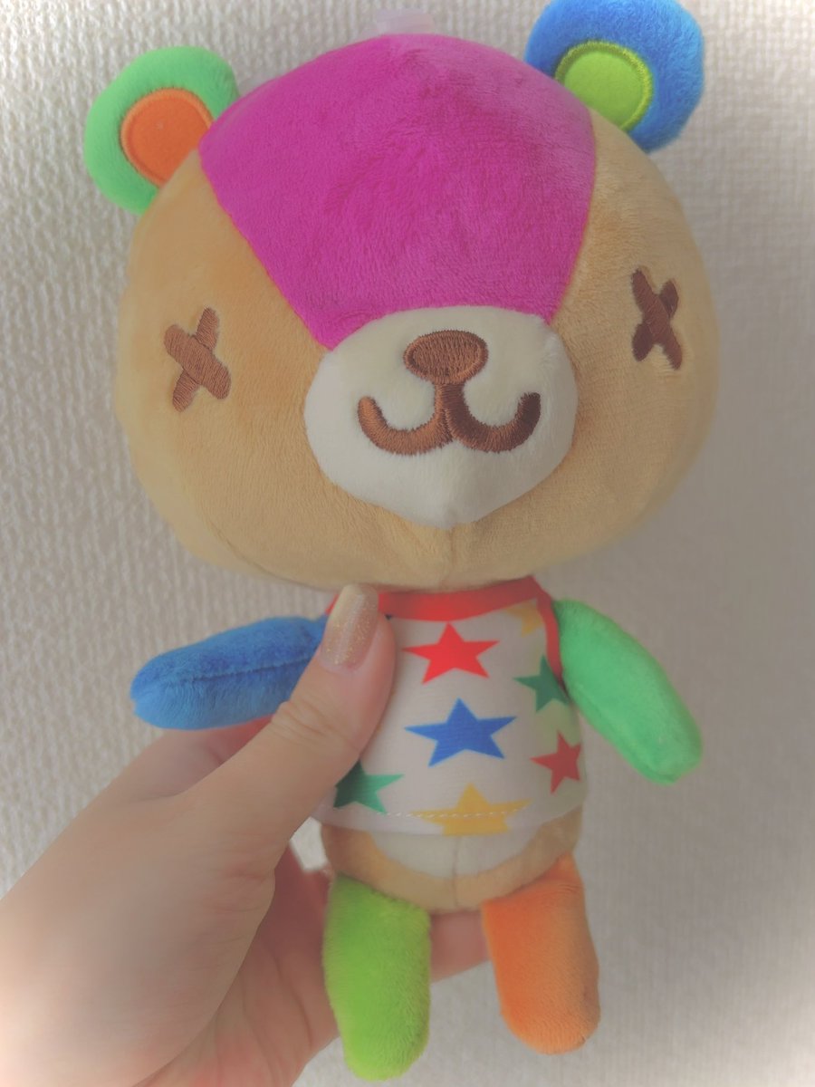 最推しパッチのぬいぐるみ届いた🧸
かんわいいいいいいい🫶