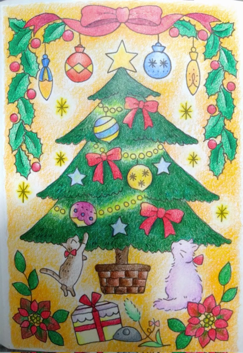 初めてのクリスマス塗り絵🎄

#大人の塗り絵
#夢見る国の12か月