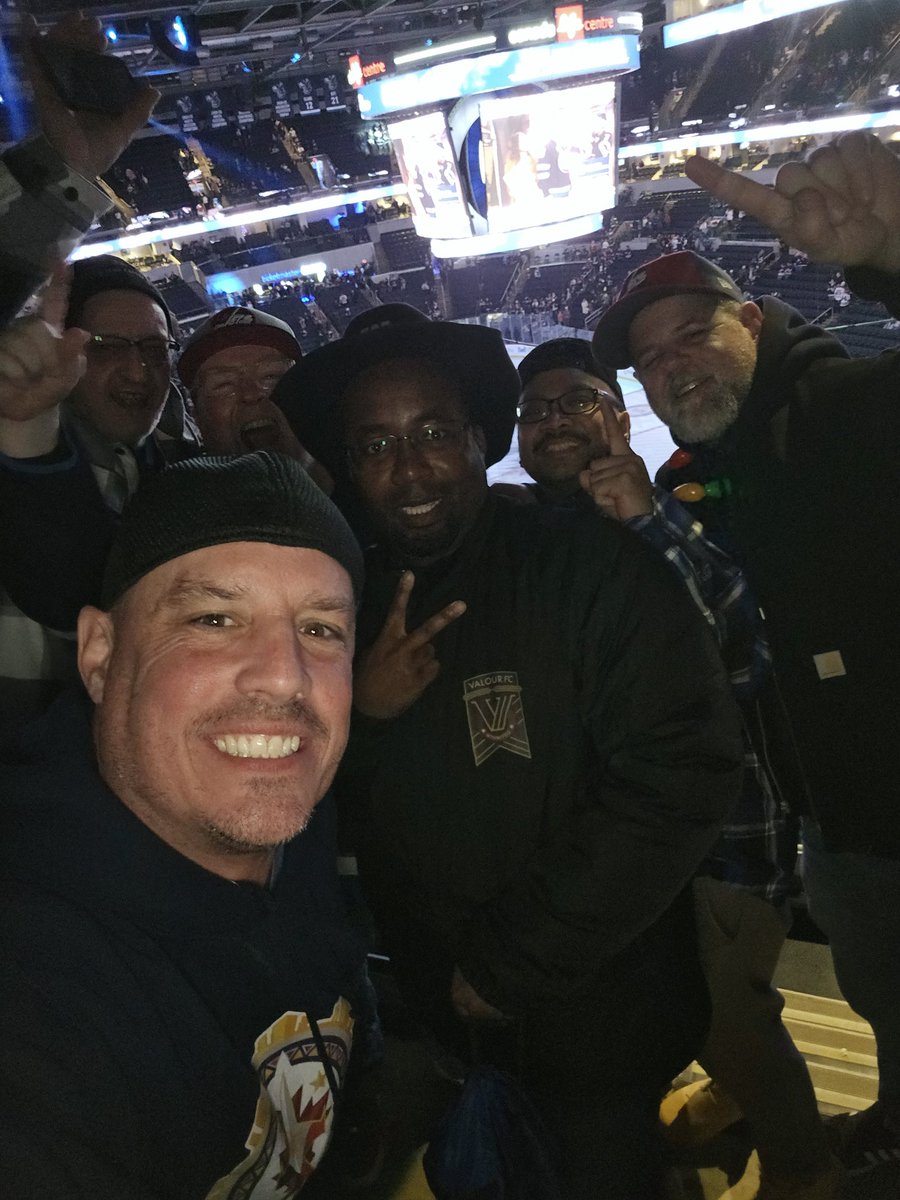 Windog0101's tweet photo. #section316 #victory #selfie #seasonbeatings #beatthewild Jets Win Jets Win @SportsTalkWPG @hustlerama @muirskijetguy @NHLJets @CanadaLifeCtr https://t.co/yyiBqFANRj