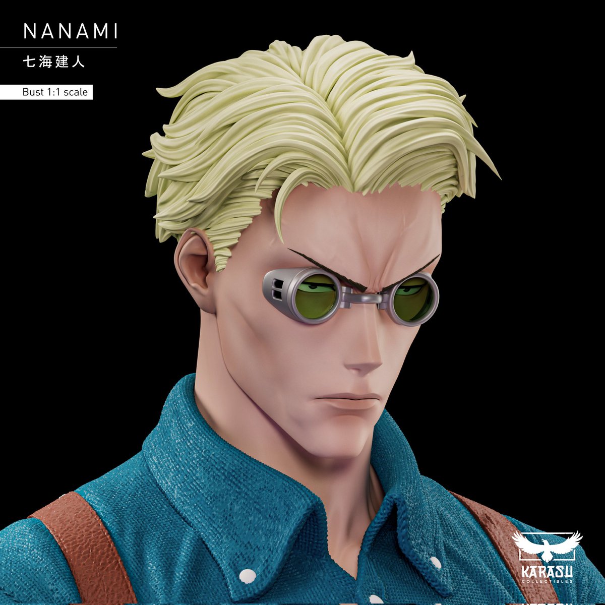 KarasuCollectib's tweet photo. Hello everyone! I wanted to present this Nanami project in 1/1 scale. If we see a lot of support, the project will go ahead. It should measure approximately between 80 and 90cm.
#nanamikento #JujutsuKaisen https://t.co/eP53D55YwZ
