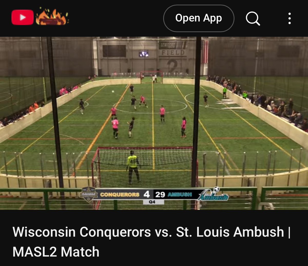 Mo_futbol's tweet photo. @stlouisambush  2
👀👀👀 #MASL2 , this is NOT A DRILL! 
29-4 win! https://t.co/7XgQDKVpTZ