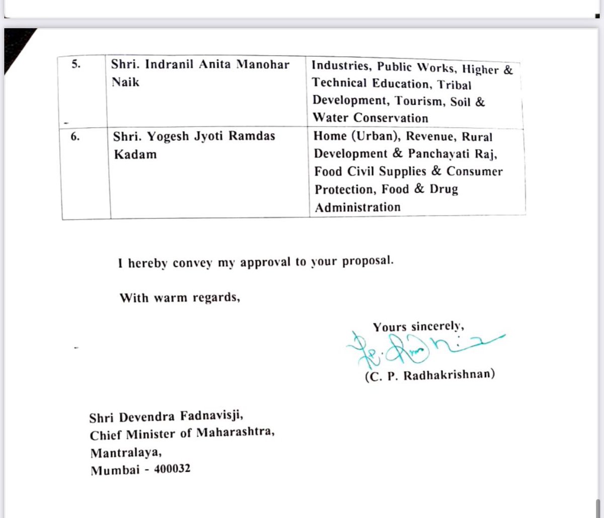 _gaurav_daphal's tweet image. 2024 मंत्रिमंडळ विस्तार 
#महाराष्ट्र 

सर्व नवनिर्वाचित मंत्री मोहदयांचे हार्दिक अभिनंदन!