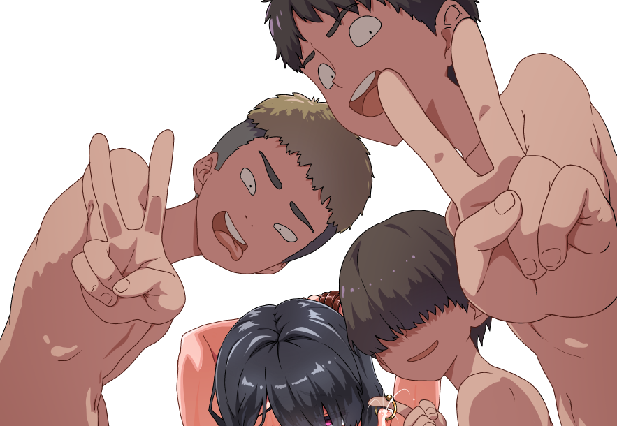 @shidonyan わかりやすいので個人的には目ありのが好きです。
本当は右のクソガキも表情付けたんだけど泣く泣く削った😔 