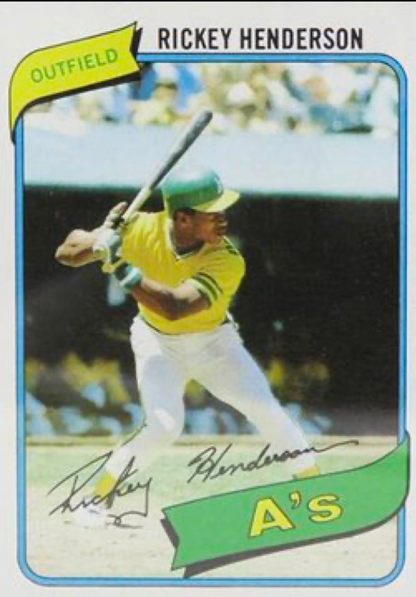 R.I.P. to the best leadoff hitter ever.
